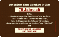 Birthday / Geburtstag - Frühstücksbrettchen -...