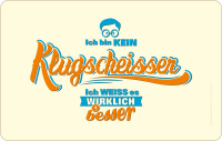 Klugscheisser - Frühstücksbrettchen -...