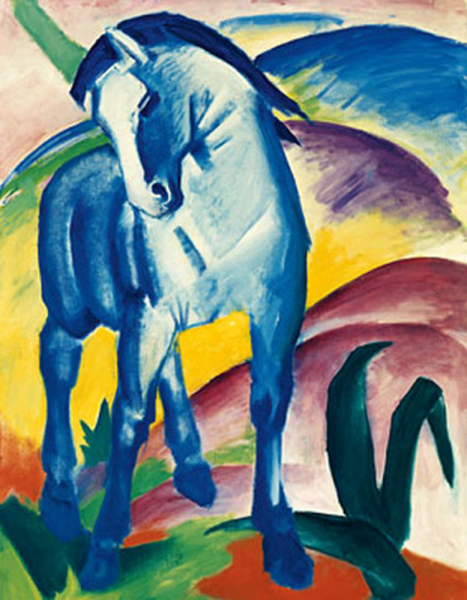 Marc, Franz Blaues Pferd I Giclee-Druck
