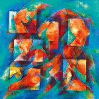 Ruzicka, Franz Symphonie des Lebens Giclee-Druck