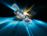 Hubble-Nasa, The Hubble Telescope Giclee-Druck