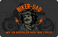 Biker  - Frühstücksbrettchen - Dad