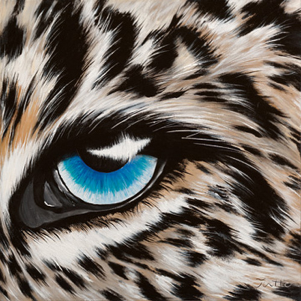Plath, Jutta Leopardenauge Giclee-Druck