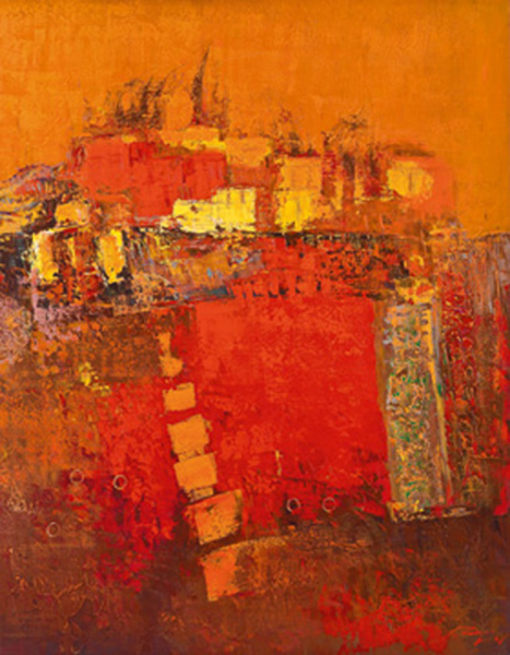 Madjid Squares Giclee-Druck