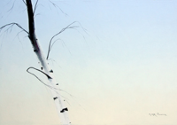 Ponder, Mike Birches II Giclee-Druck