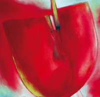 Peuckert, Marta Red Bloom Giclee-Druck