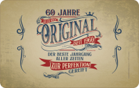 60 Jahre - Frühstücksbrettchen - Original...