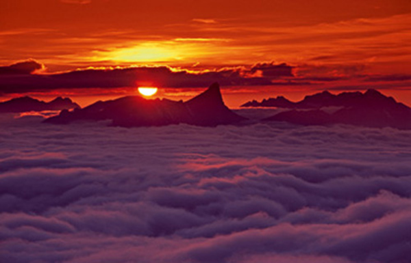 Marent, Thomas Sunset on Niederhorn II Giclee-Druck