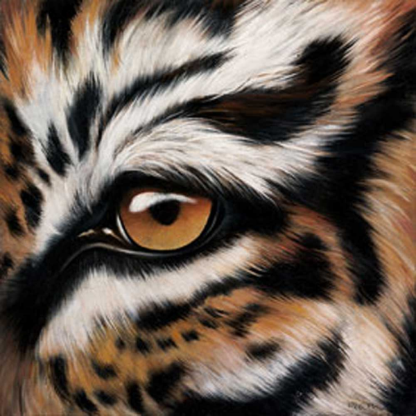 Plath, Jutta Tigerauge Giclee-Druck
