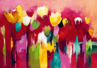 Strunk, Anne L. Townflowers II Giclee-Druck