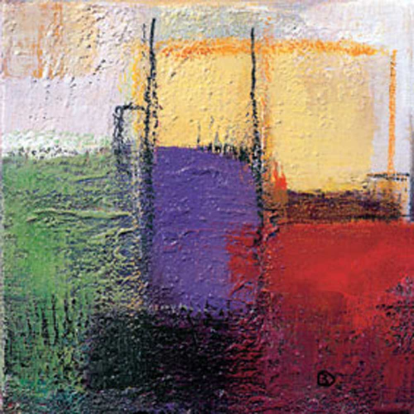 Danckaert, Bea Violet Statics III Giclee-Druck