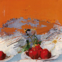 Chirea, Viorel Kirschen 2 Giclee-Druck