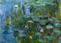 Monet, Claude Seerosen (Nympheas) Giclee-Druck