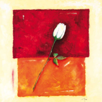 Gohn, Günter Single Rose Giclee-Druck