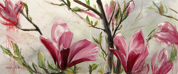Hopf, Michael Blüteneleganz Giclee-Druck