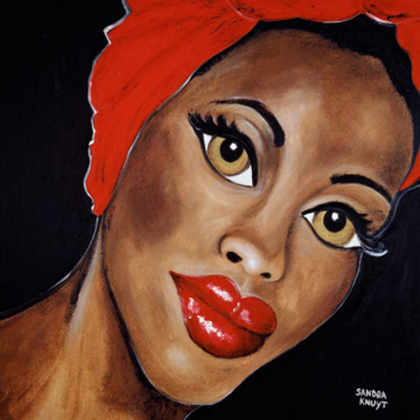 Knuyt, Sandra Desert Rose Giclee-Druck