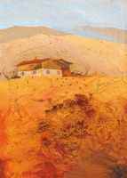 Gerner, Bernhard Landgut 1 Giclee-Druck