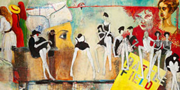 Lorenz, Birgit A Womens battlefield Giclee-Druck