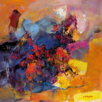 Madjid Coloring III Giclee-Druck