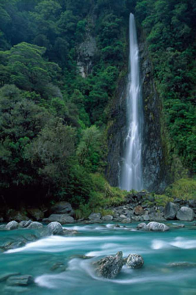 Marent, Thomas Thunder Creek Falls Giclee-Druck