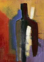 Danckaert, Bea Big brown, little blue Giclee-Druck