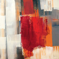 Cusumano, France Astratto colorato I Giclee-Druck