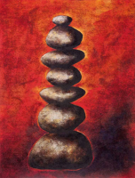 Ruzicka, Franz Steine II Giclee-Druck