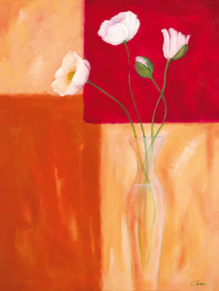 Gohn, Günter Mohn mit Siena-Braun Giclee-Druck