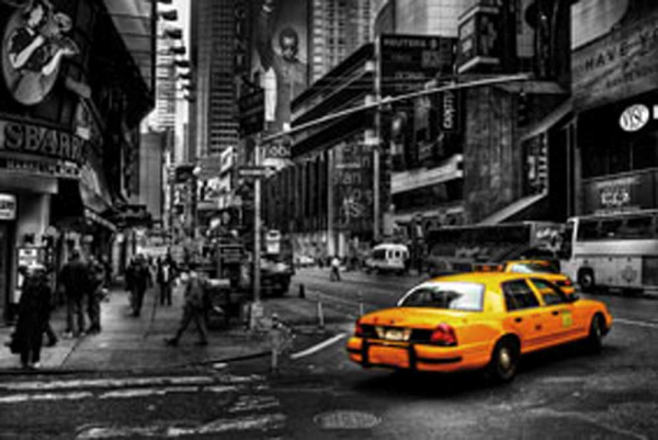 Feldmann, Michael Cab Giclee-Druck