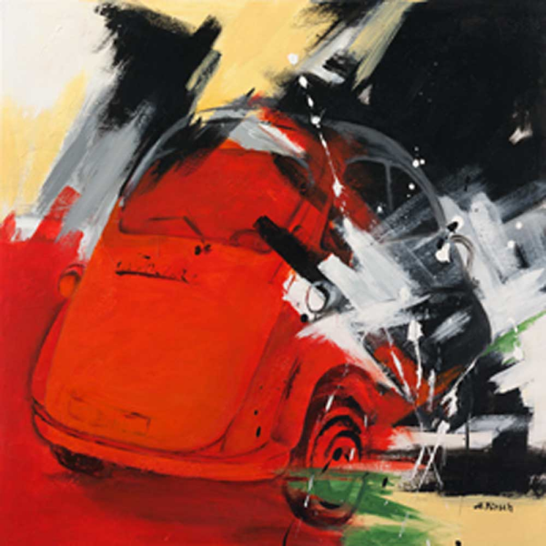 Kirsch-Ulbricht Isetta Giclee-Druck