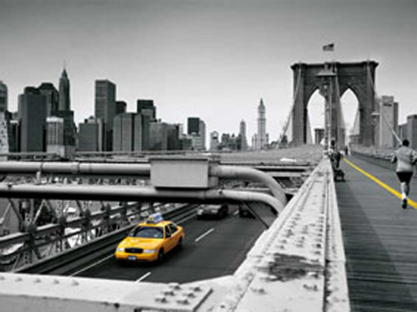 Reis, Thomas Yellow Cab Giclee-Druck