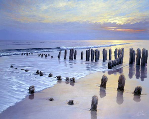 Schneider, Sigur Sunset at Ostsee Coast I Giclee-Druck