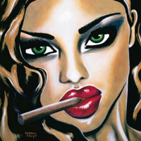 Knuyt, Sandra LA Woman Giclee-Druck