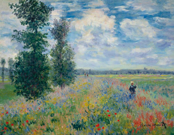 Monet, Claude Les Coquelicots Giclee-Druck