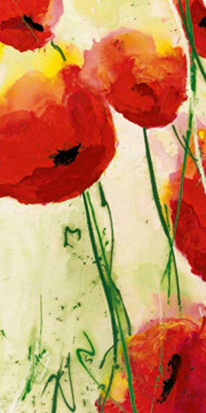 Reil, Heidi Klatschmohn Giclee-Druck