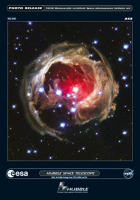 Hubble-Nasa, V 838 Monocerotis Giclee-Druck