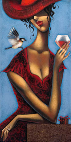 Tsantekidou, Ira Rose dAnjou 2 Giclee-Druck