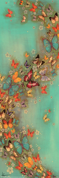 Greenwood, Lily - Slim-Poster - Chinese Green + 1 Ü-Poster der Grösse 61x91,5cm