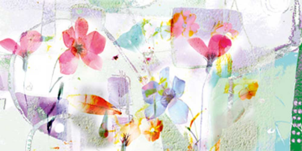 Kunze, Dr. Klaus Flowerart I Giclee-Druck