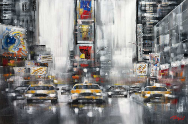 Madjid Taxi II Giclee-Druck