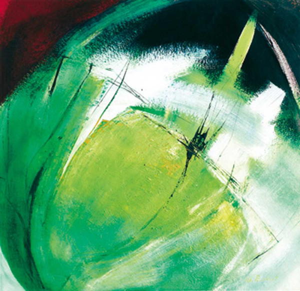 Peuckert, Marta Green Bloom Giclee-Druck