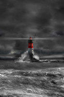 Baridpourreza, G Sturmwellen 2 Giclee-Druck