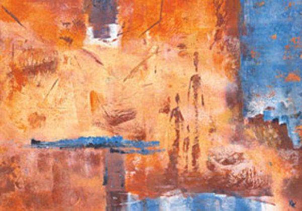 Sarikaya, Kirsti Kerzenmenschen I Giclee-Druck