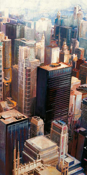 Reinshagen, Wulf Chicago II Giclee-Druck