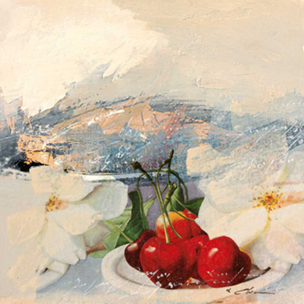 Chirea, Viorel Kirschen 1 Giclee-Druck