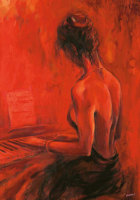 Filatov, Elena Abend für Dich Giclee-Druck