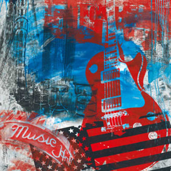 Guldenstern Les Pauls in the City Giclee-Druck