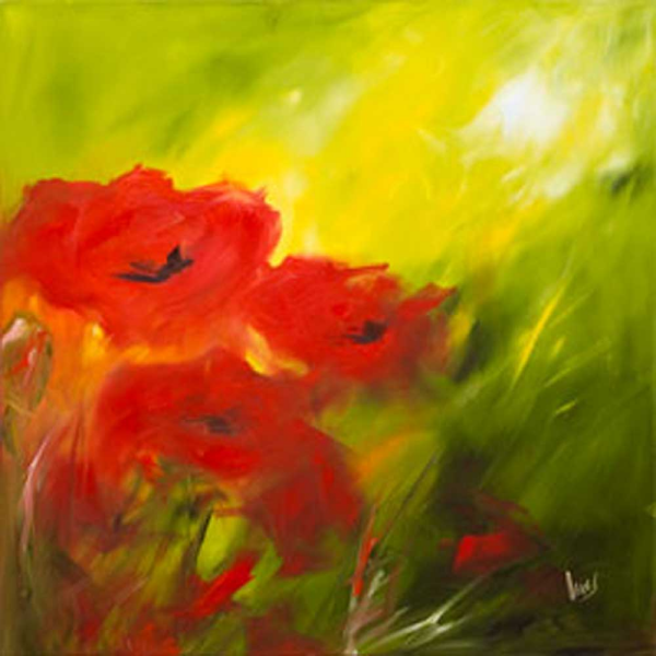 Ramm, Ines Mohnblüte Giclee-Druck