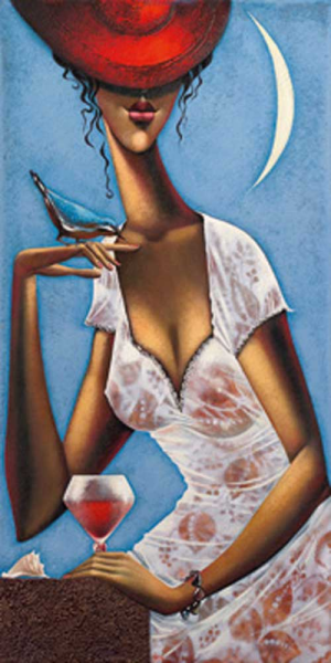 Tsantekidou, Ira Rose dAnjou 1 Giclee-Druck