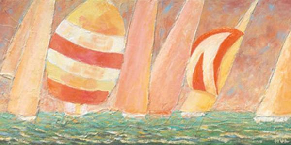 Möller, Karl-Heinz Segelzirkus Giclee-Druck